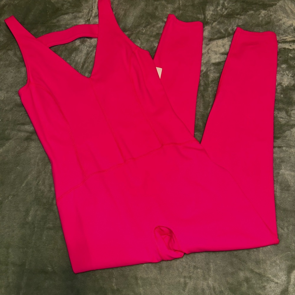 FREE PEOPLE HOT PINK NEVER BETTER SIZE XS